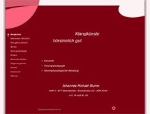 Tablet Screenshot of klangkuenste.de